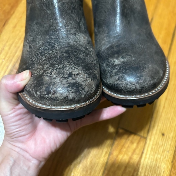 DIBA TRUE CRAZE HOT MOTO BOOTS Western Cowgirl Grunge Rustic Size 10 - Picture 5 of 12